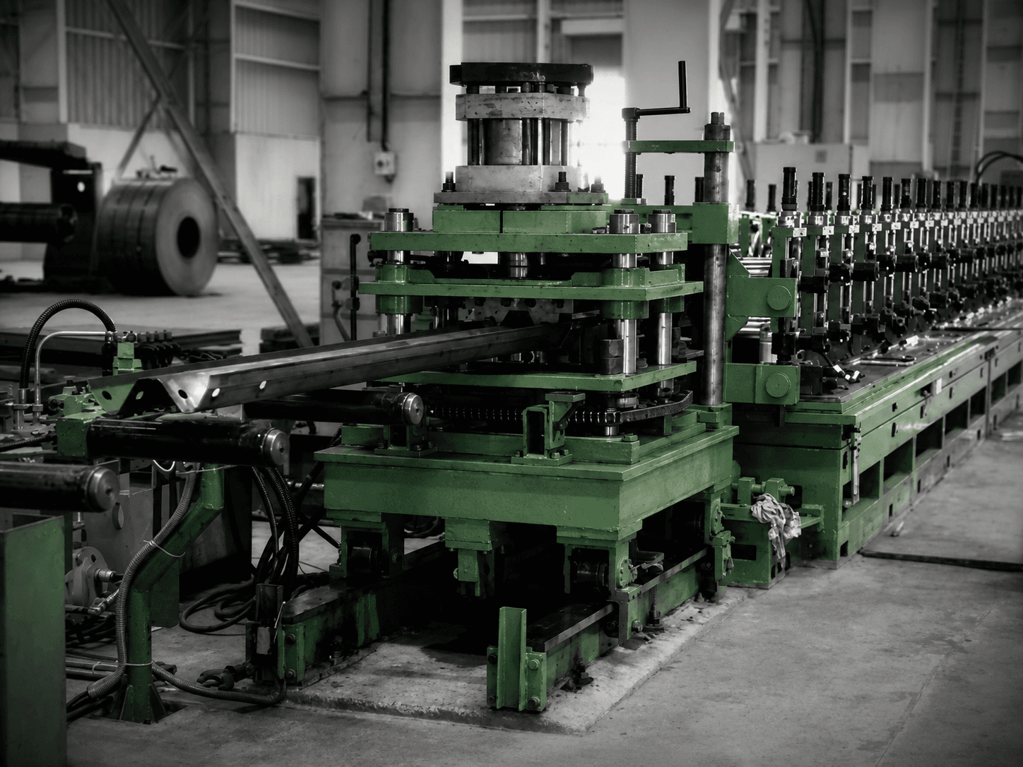 Guard Rail Roll Forming Machine