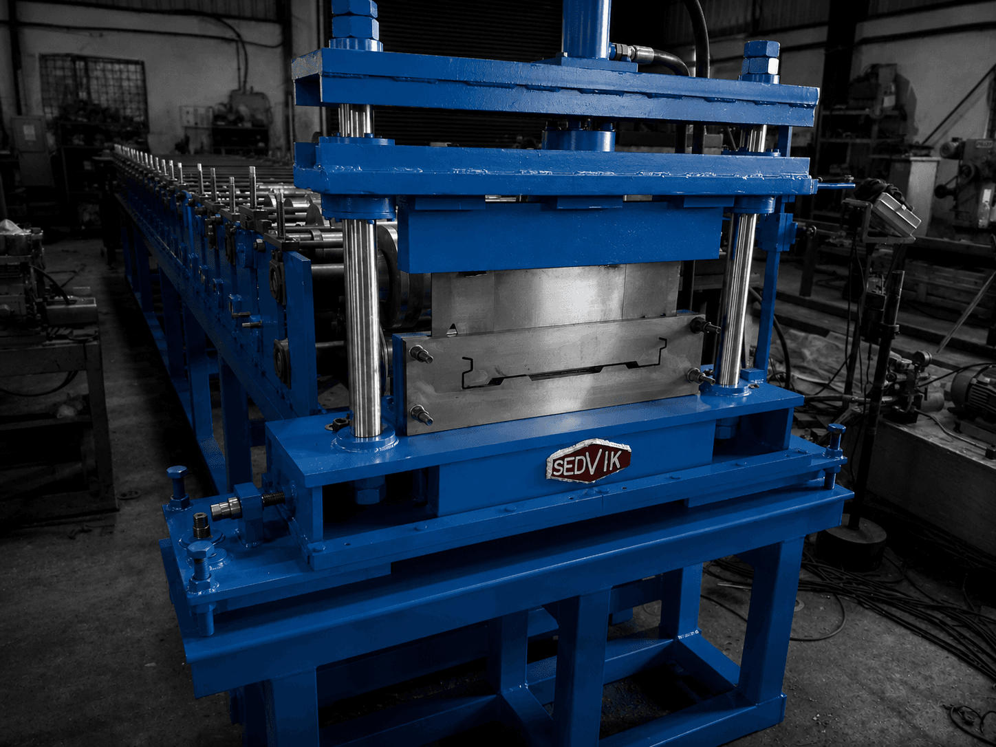 Noise Barrier Roll Forming Machine